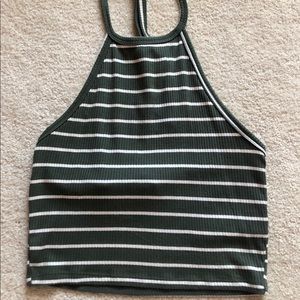 Forever 21 striped halter top